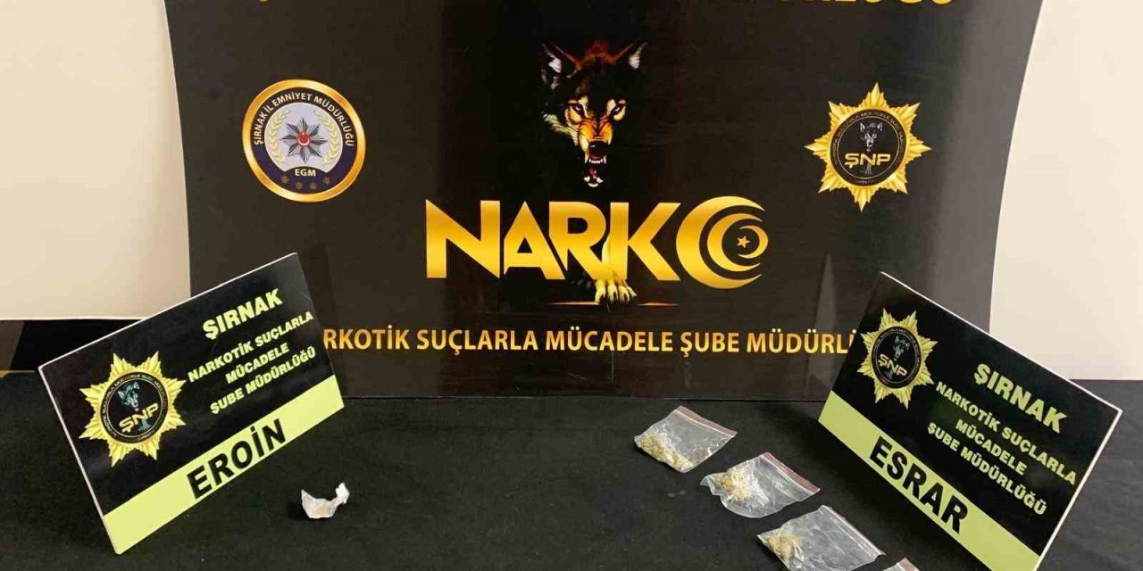 Şırnak’ta asayiş, kaçakçılık ve narkotik operasyonu: 4 kişi tutuklandı