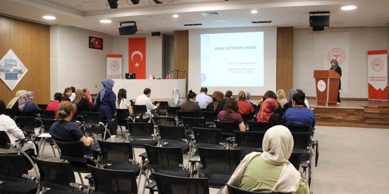 Elazığ’da anne sütünün önemi görüşüldü