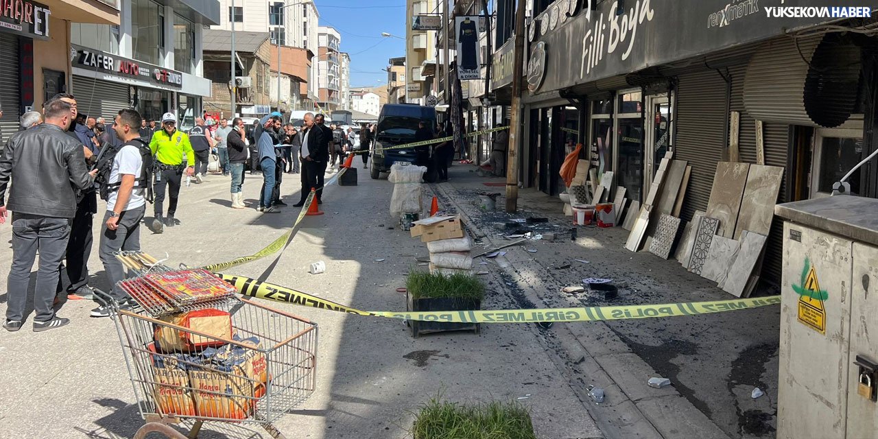 Yüksekova şehir merkezinde kısa süreli gerginlik