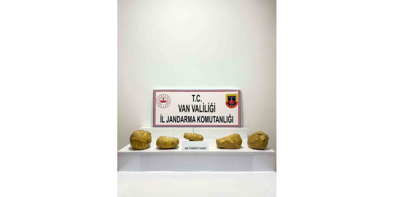 Van’da 21 kilo metamfetamin ele geçirildi