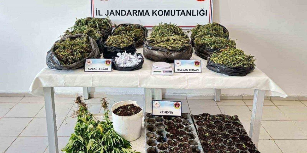 Malatya’da 13 kilo esrar yakalandı