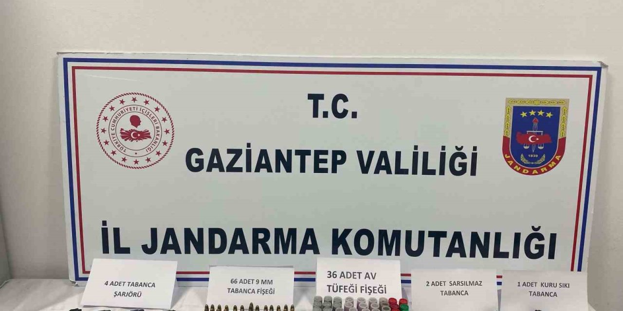 Gaziantep’te silah kaçakçılığı operasyonu