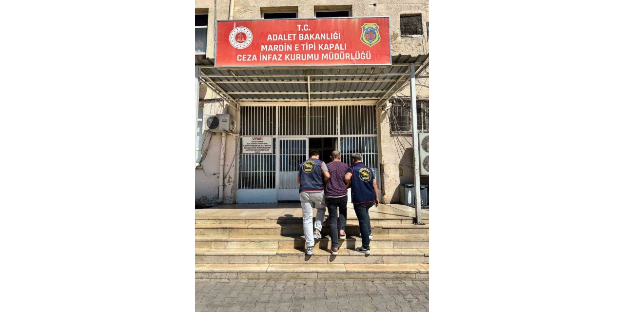Mardin’de 30 yıl hapis cezasıyla aranan kişi yakalandı