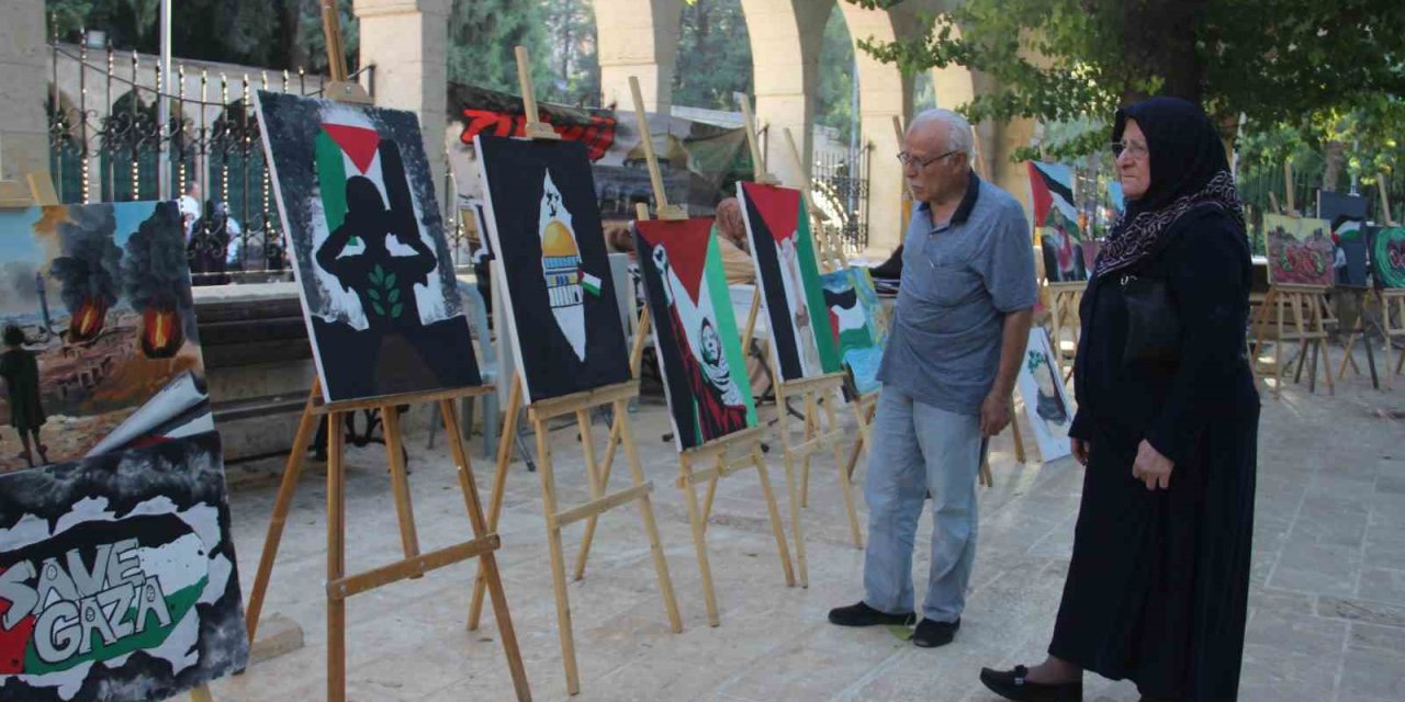 Şanlıurfa’da İsrail’in saldırıları protesto edildi
