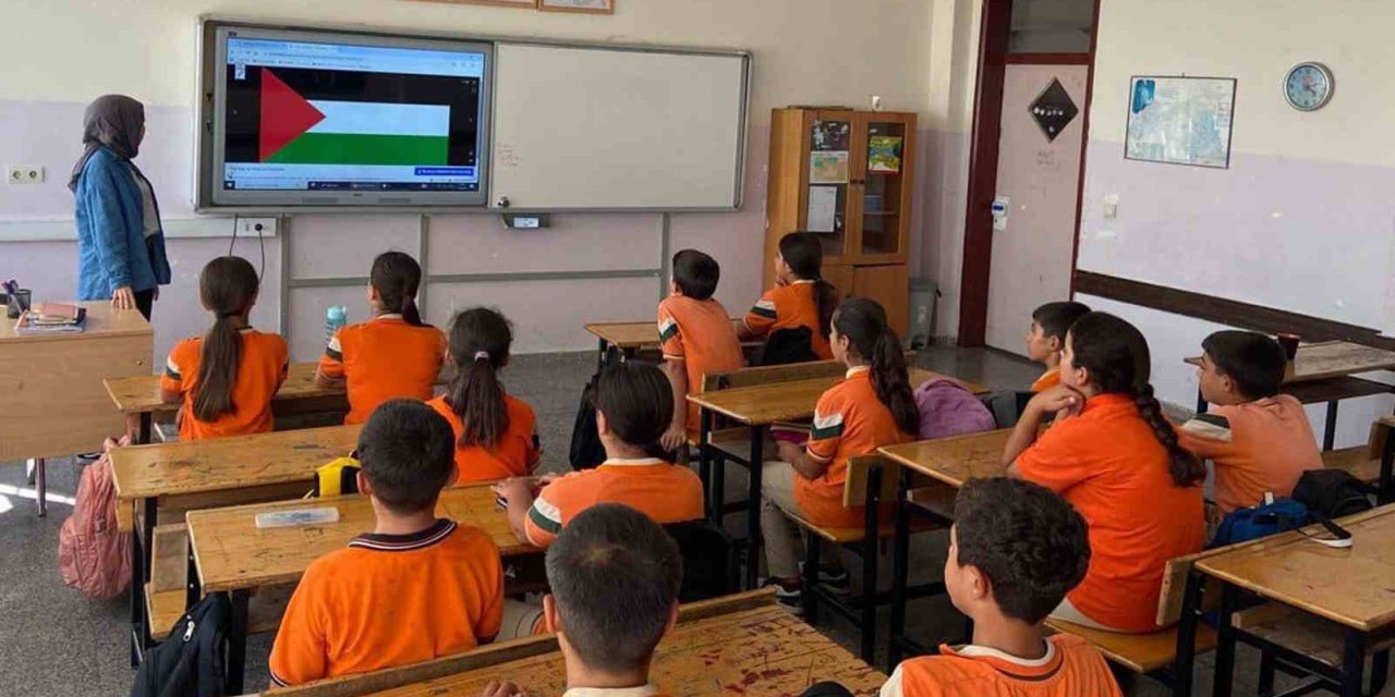Arabanlı öğrencilerden Gazze’ye destek