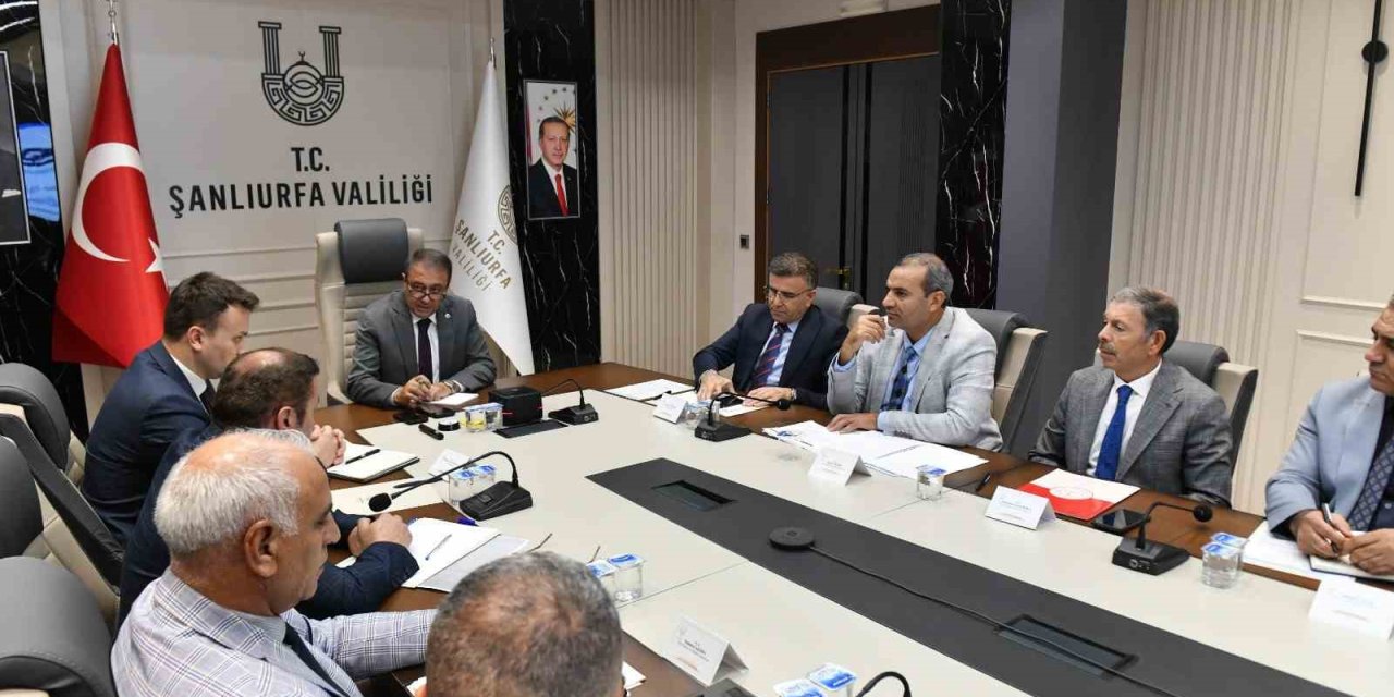 Şanlıurfa’da eğitimin genel durumu görüşüldü
