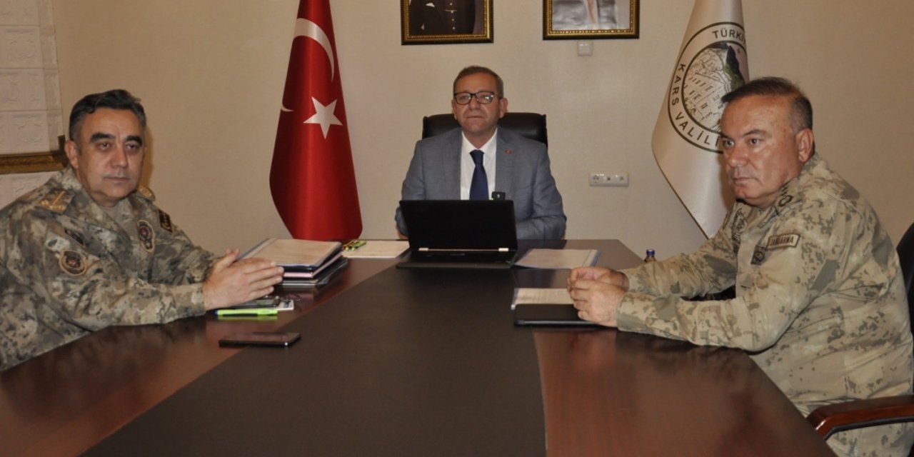 Kars’ta asayiş ve güvenlik toplantısı gerçekleştirildi