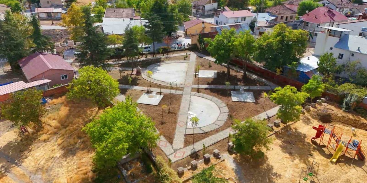 Elazığ’a bir park alanı daha yapıldı