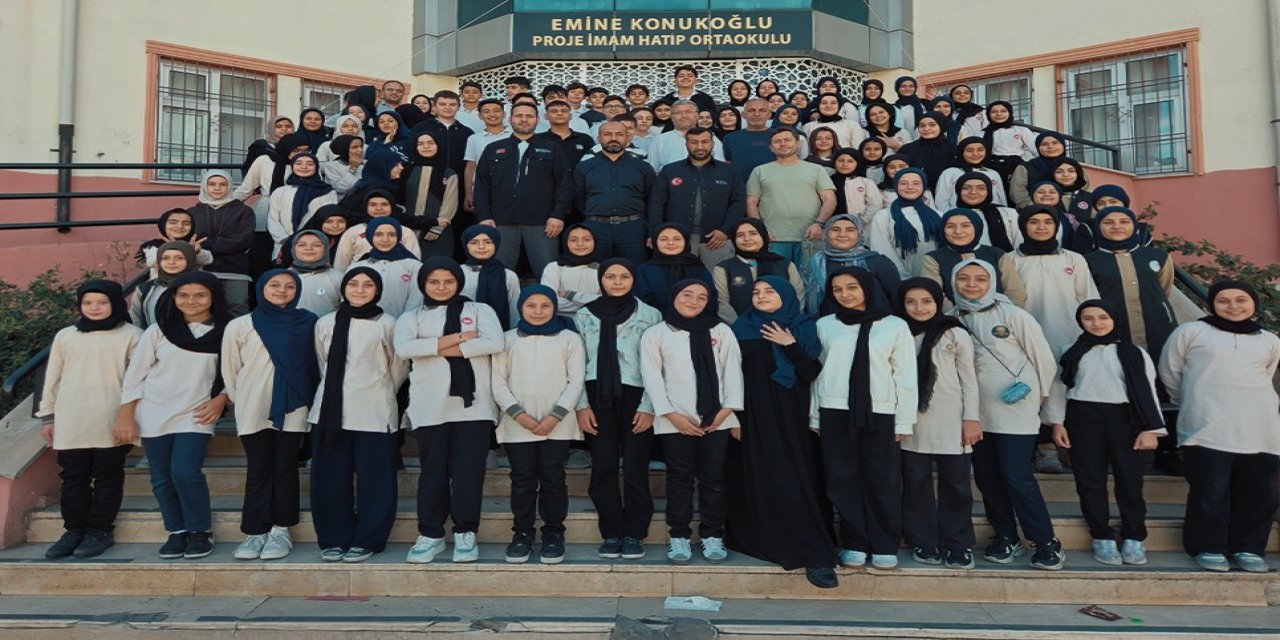 Gaziantepli öğrencilerden Gazze’ye destek