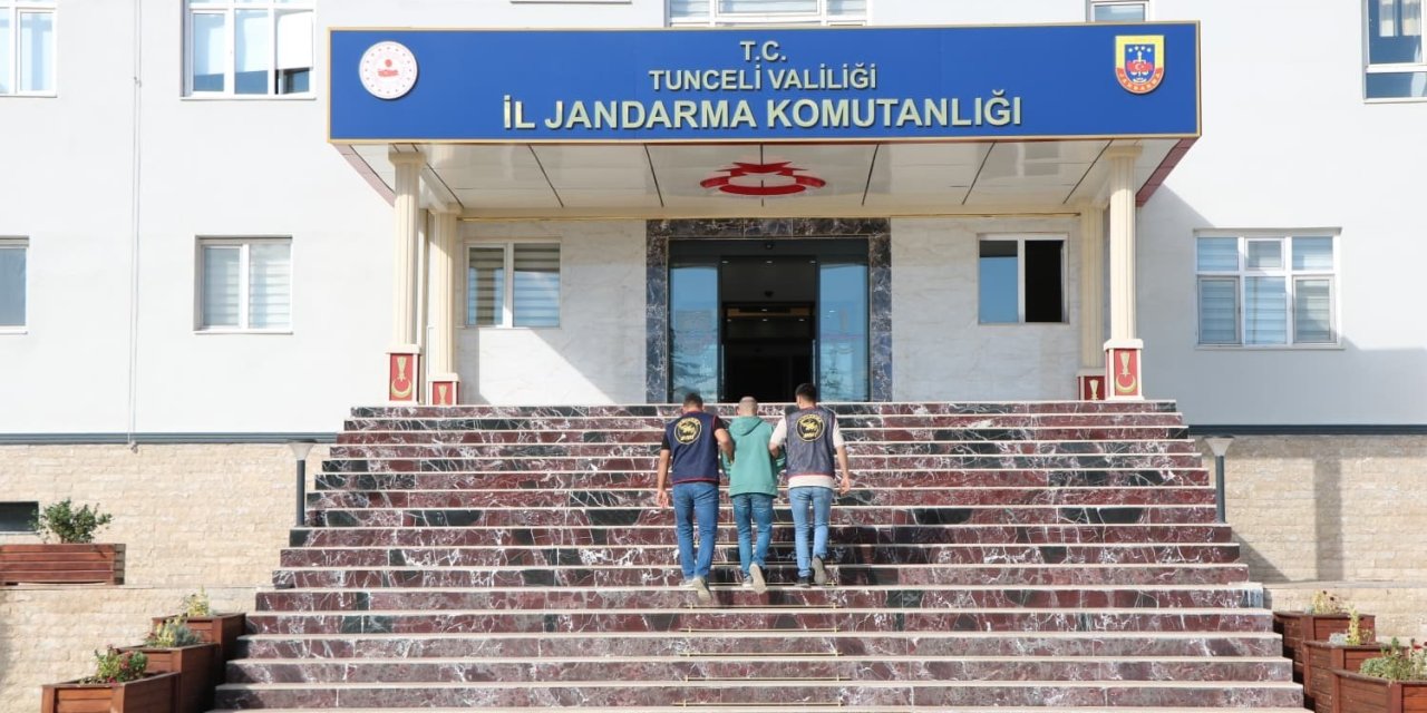 Tunceli’de 29 ayrı suçtan aranan şüpheli yakalandı