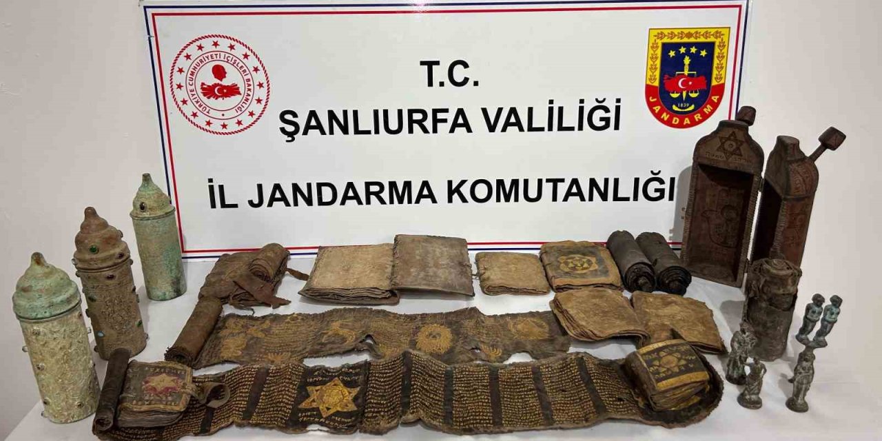 Urfa’da tarihi eser operasyonu: 2 gözaltı