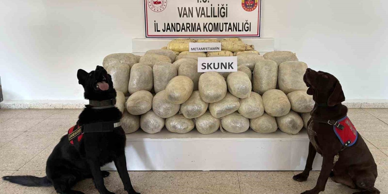 Başkale'de 106 kilo uyuşturucu ele geçirildi