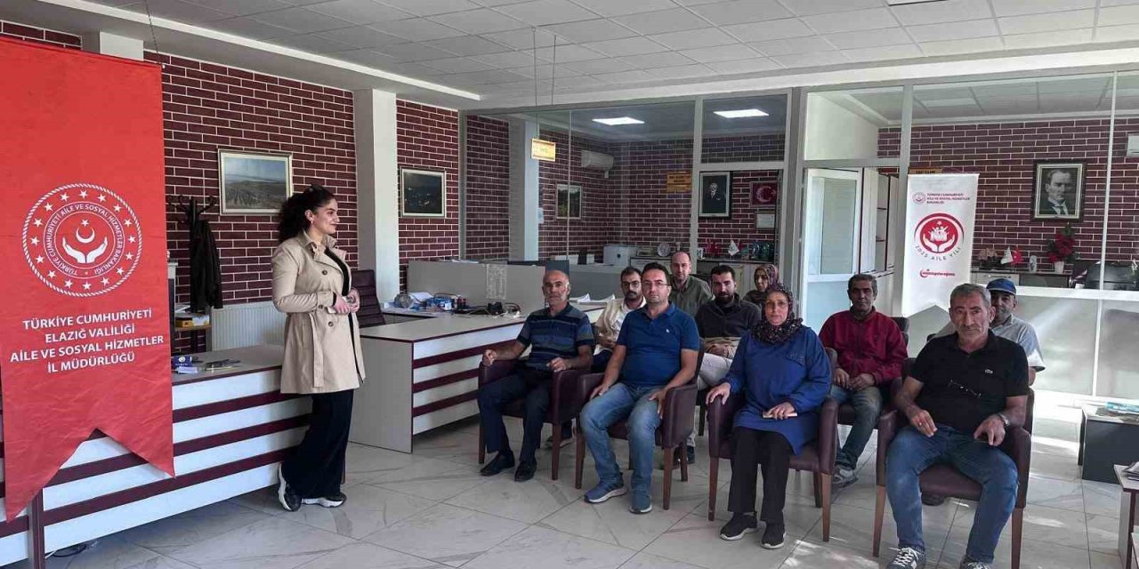 Elazığ'ın Ağın ilçesinde kadına yönelik  şiddetle mücadele çalışması
