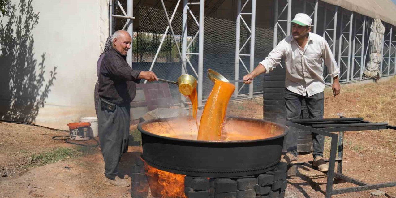 Gaziantep’te pekmez yapımı başladı