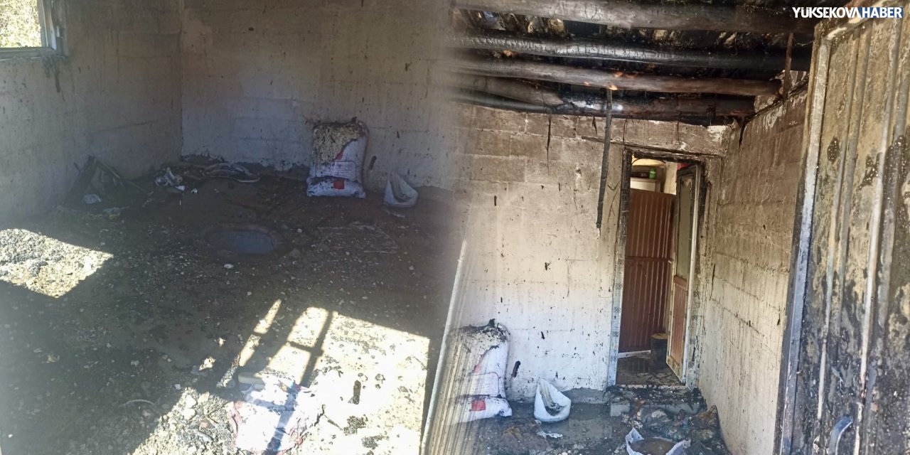 Akpınar Köyü'nde tandır evinde yangın çıktı