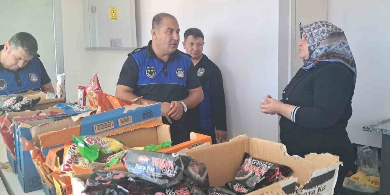 Kilis’te okul kantinleri ve çevredeki marketlerde denetim yapıldı