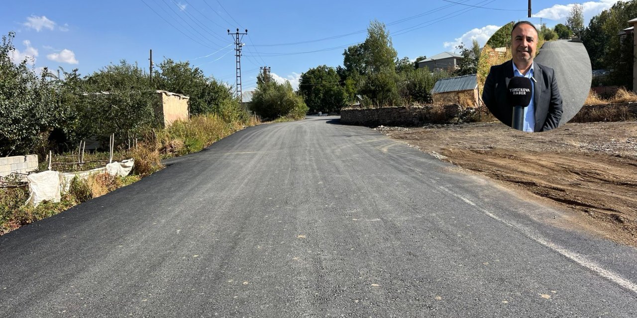 Büyükçiftlik’te 3 kilometrelik sıcak asfalt tamamlandı