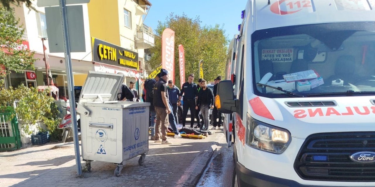 Darende otomobil ile motosiklet çarpıştı: 1 kişi yaralandı