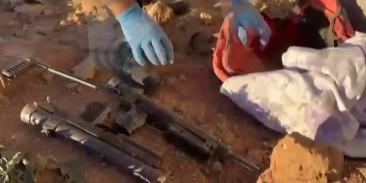 Antep’te bağ evine kaçak silah operasyonu: 6 silah ele geçirildi