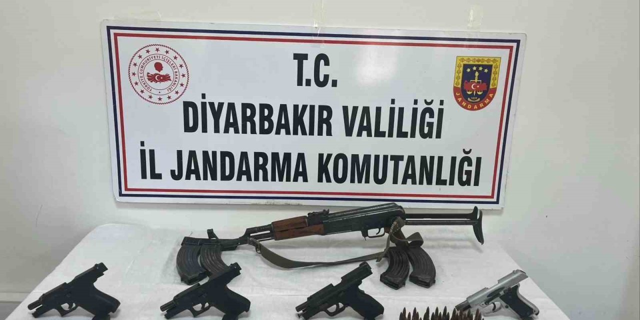 Diyarbakır’da silah kaçakçılığı operasyonu yapıldı