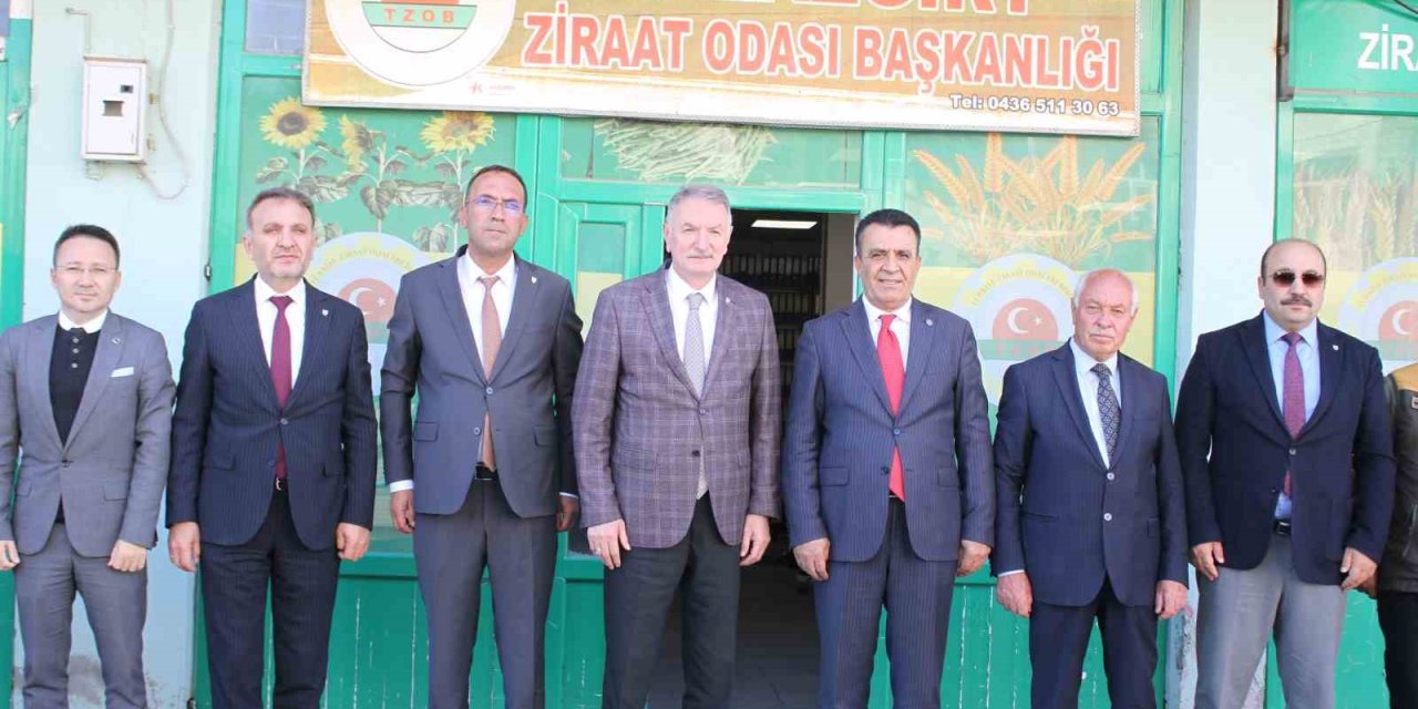 TMO Genel Müdürü Güldal, Malazgirt’te inceleme yaptı