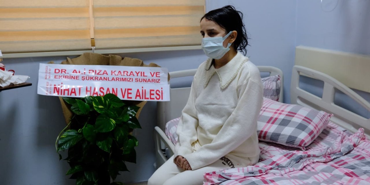 Duhok'ta tüp patlamasında yaralanan kadın Van’da hayata tutundu