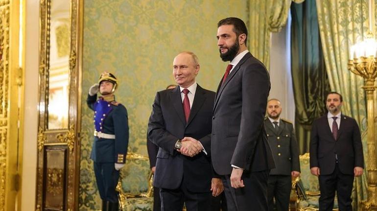 Putin ile Şara, Moskova’da görüştü