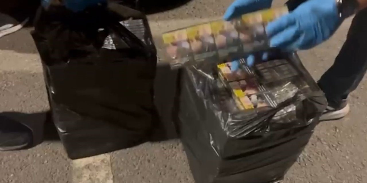 Batman’da araçta gümrük kaçağı sigara yakalandı