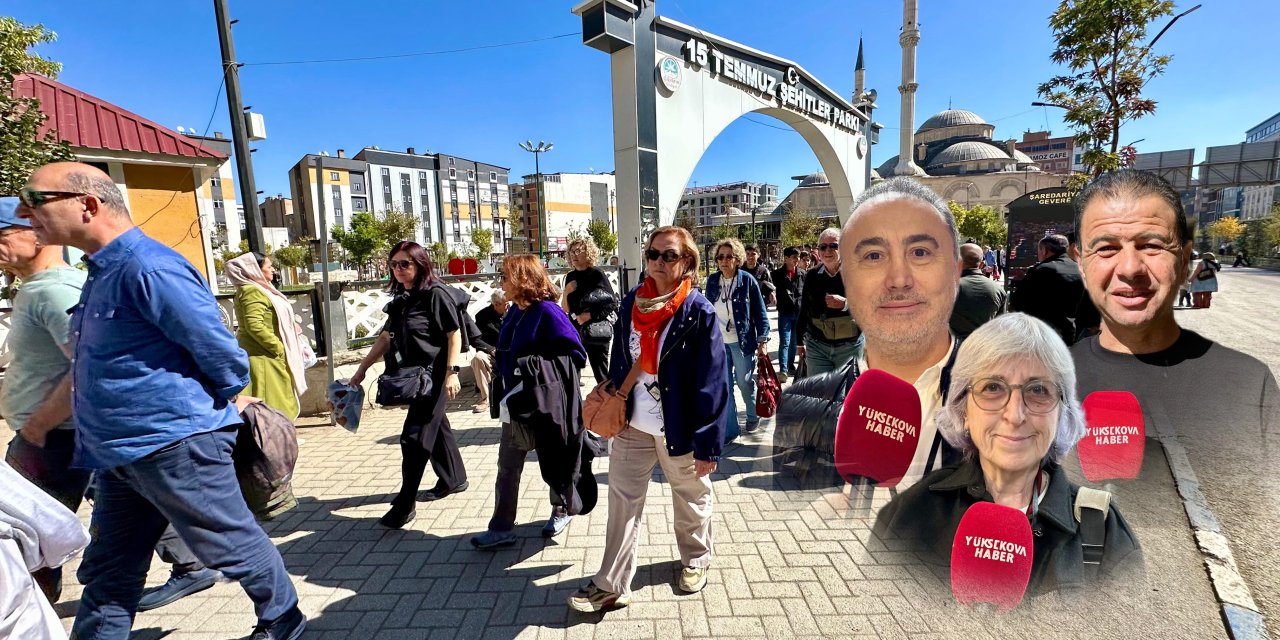 Yüksekova’yı ziyaret eden gezginler: “İlçe çok güzel bir coğrafyaya sahip ama yatırım yok”