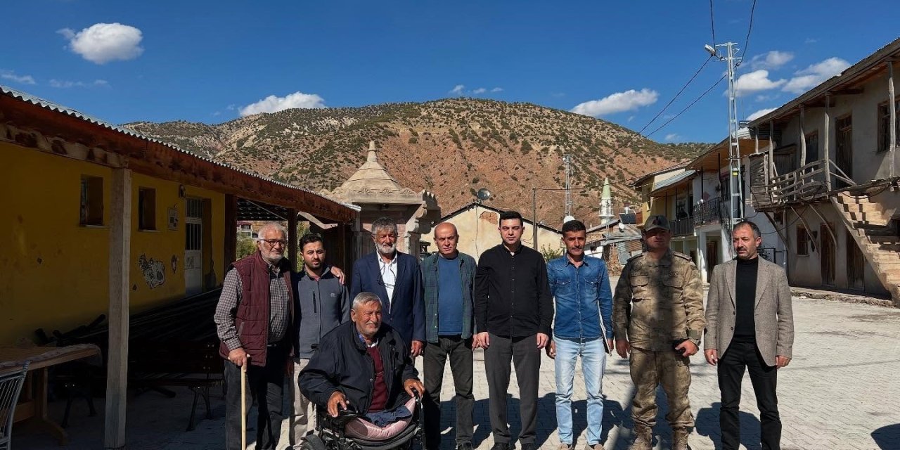 İliç Kaymakamı Sirkeci, köylerde inceleme yaptı