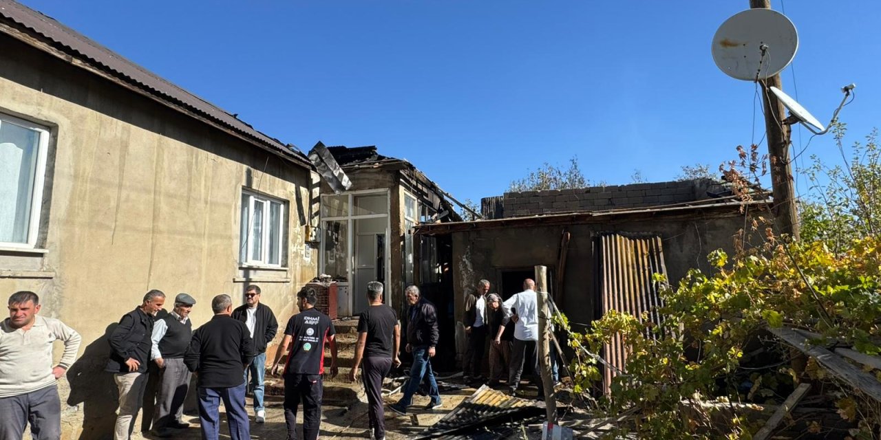 Yüksekova’da tandır evi yangını paniğe neden oldu