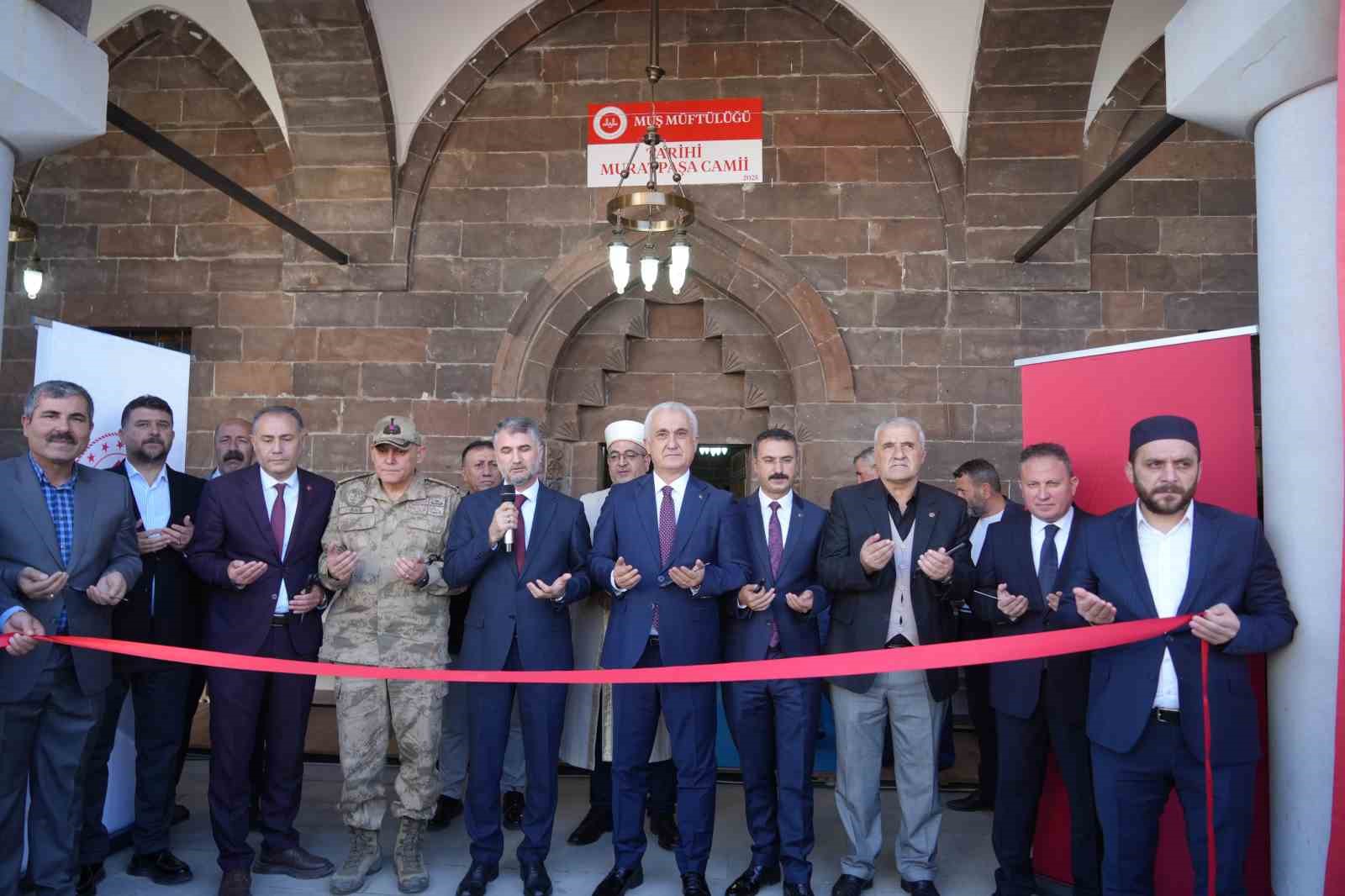 CHP döneminde yıkılan Murat Paşa Camisi 85 yıl sonra yeniden ibadete açıldı