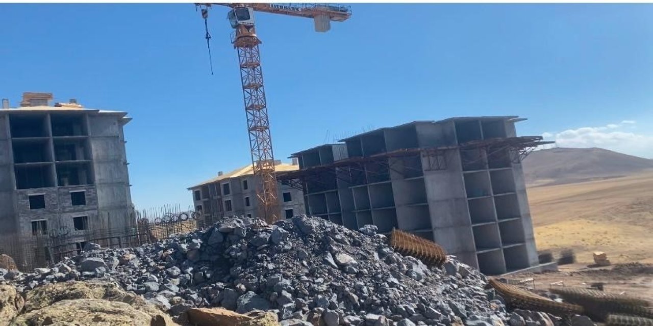 Ağrı Patnos’ta Toki Konut Projesi’nin Sonuna Yaklaşıyor