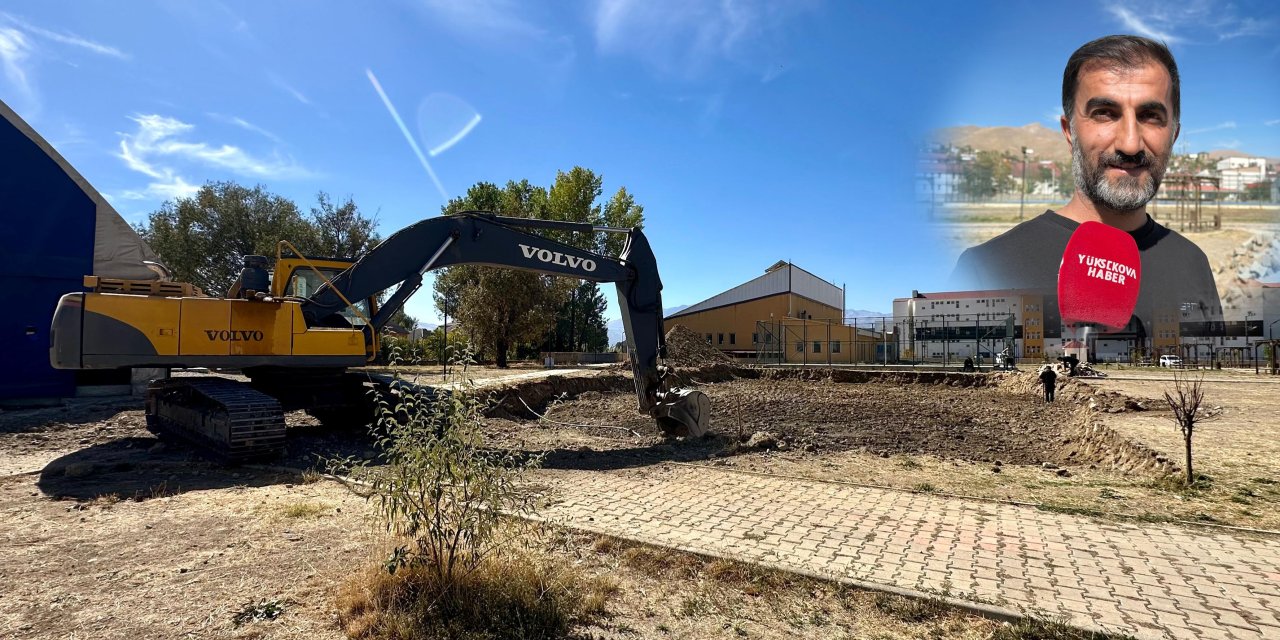 Yüksekova’ya yeni gençlik merkezi: Kaba inşaat çalışmaları başladı