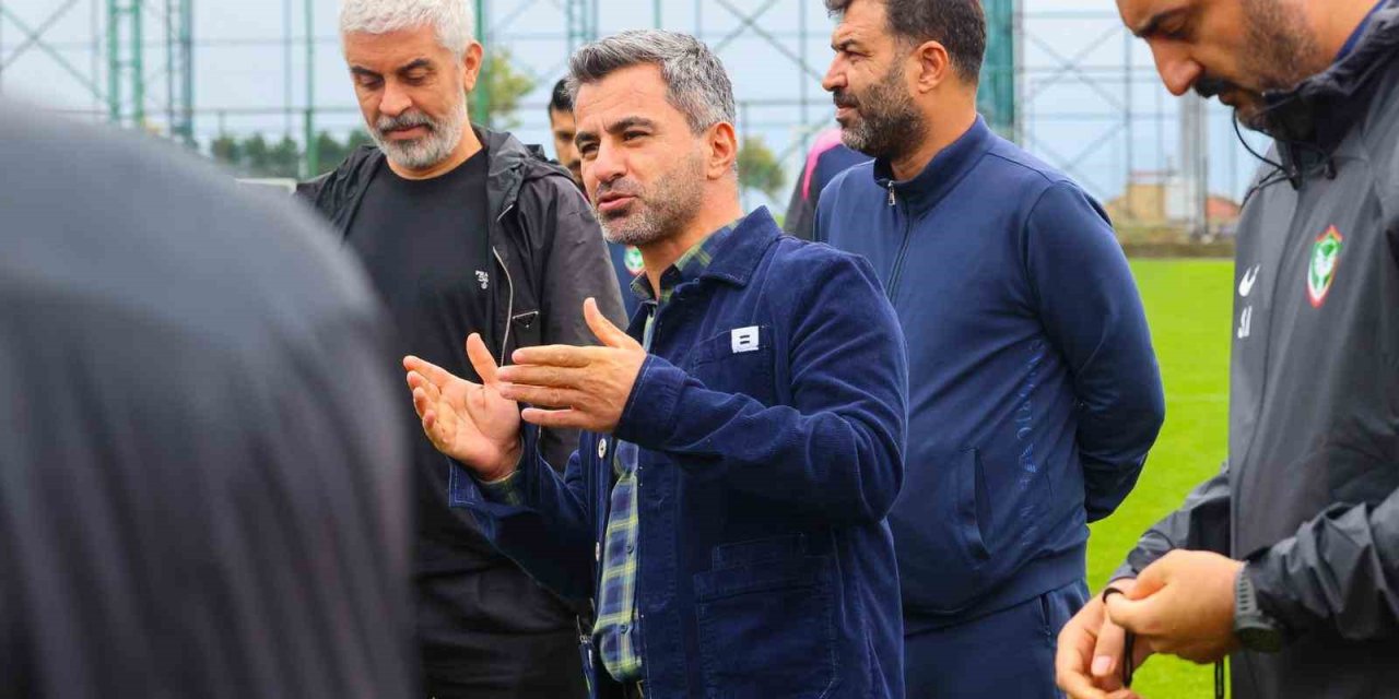 Amed Sportif Faaliyetler’in yeni başkanı, takımı ziyaret etti