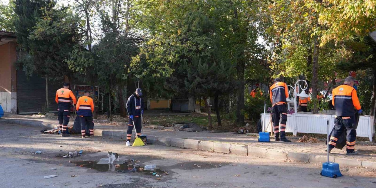 Şehitkamil sanayi bölgelerinde temizlik