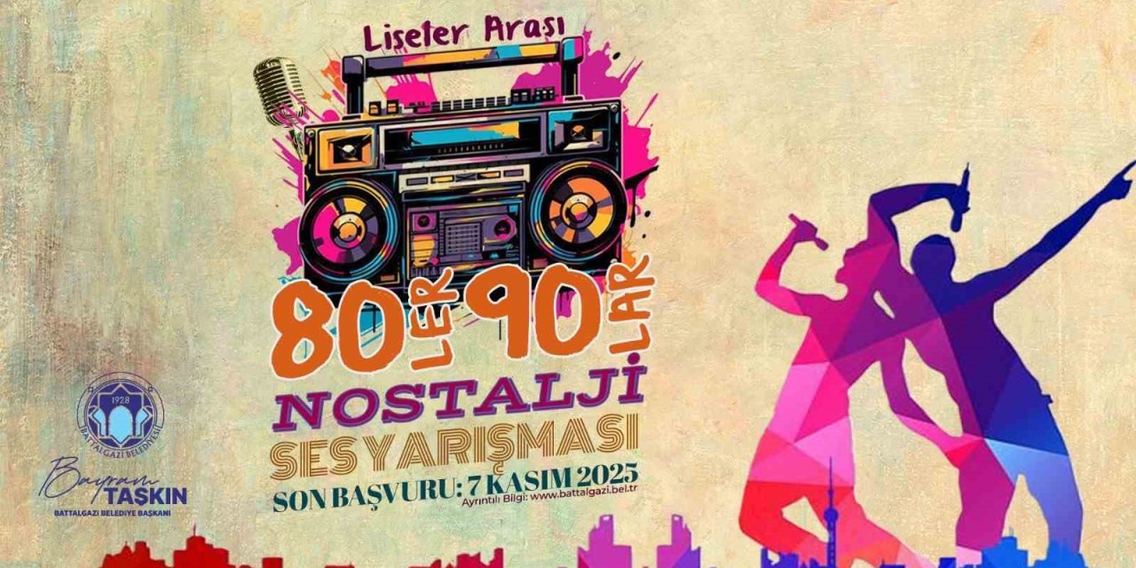 Malatya’da 80’ler ve 90’ların efsane şarkıları gençlerle buluşuyor