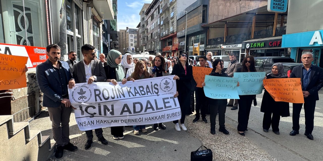Yüksekova’da Rojin Kabaiş için adalet çağrısı