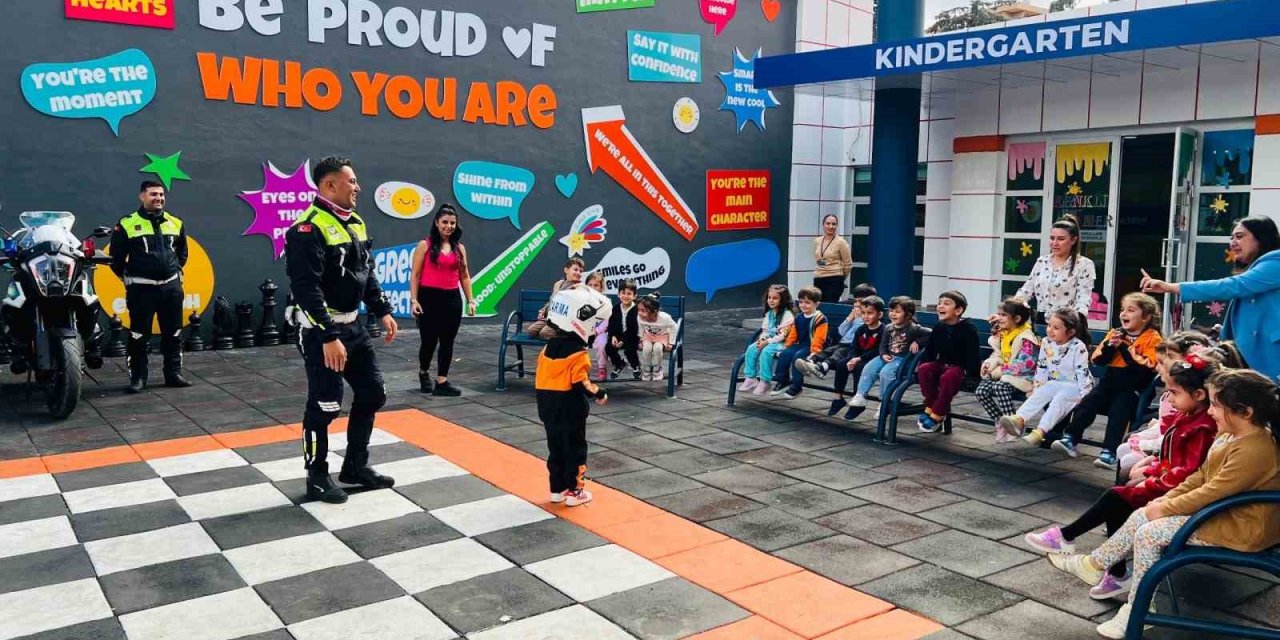 Jandarmadan 73 öğrenciye güvenli trafik eğitimi verildi