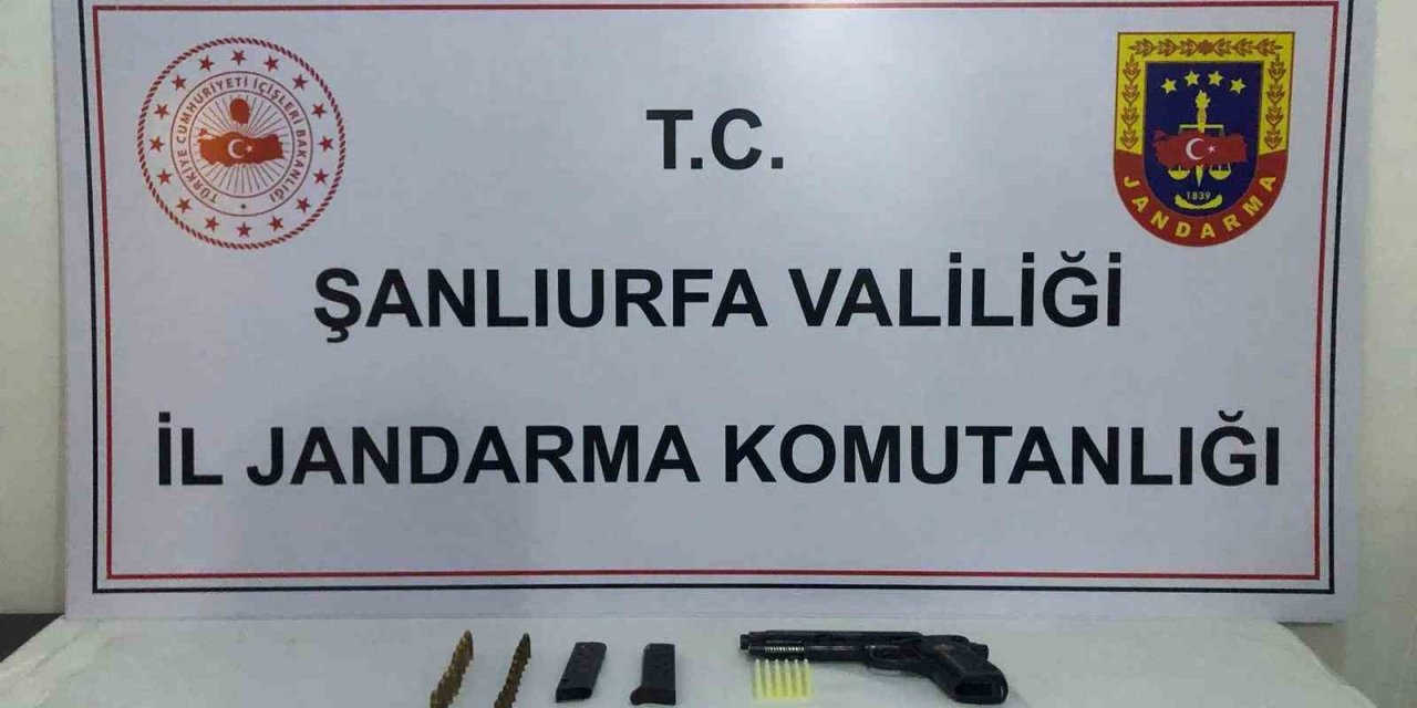 Şanlıurfa’da ruhsatsız silah operasyonu: 1 kişi gözaltına alındı