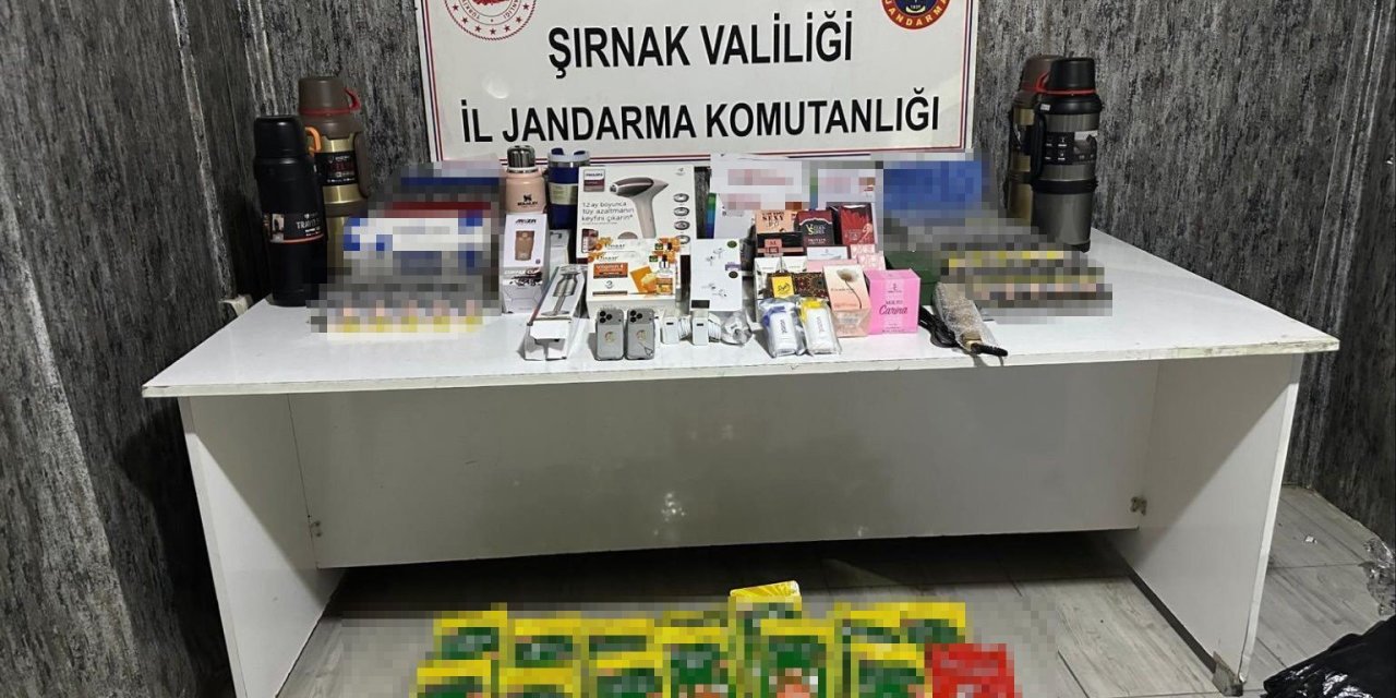 Şırnak’ta jandarmadan kaçakçılık operasyonu: 3 kişi tutuklandı
