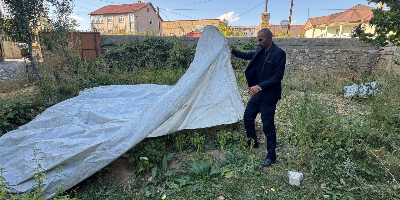 Yüksekova’da soğuklara karşı sebzeler korunuyor