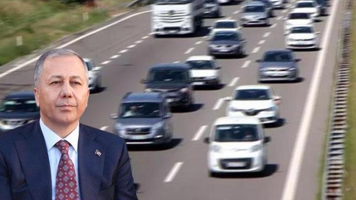 Bakan Yerlikaya: Yeni trafik kanunu 1 Ocak'ta yürürlüğe girecek