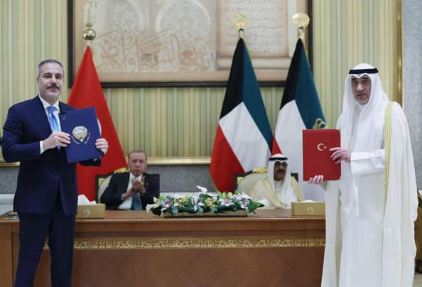 Türkiye ile Kuveyt arasında 4 anlaşma imzalandı