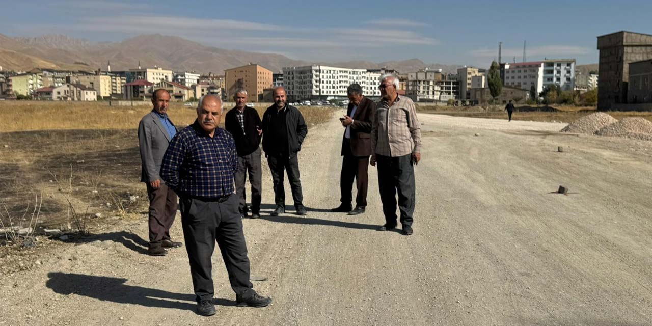 1034. Sokak’taki yol çalışması mahalle sakinlerinin itirazları üzerine durduruldu