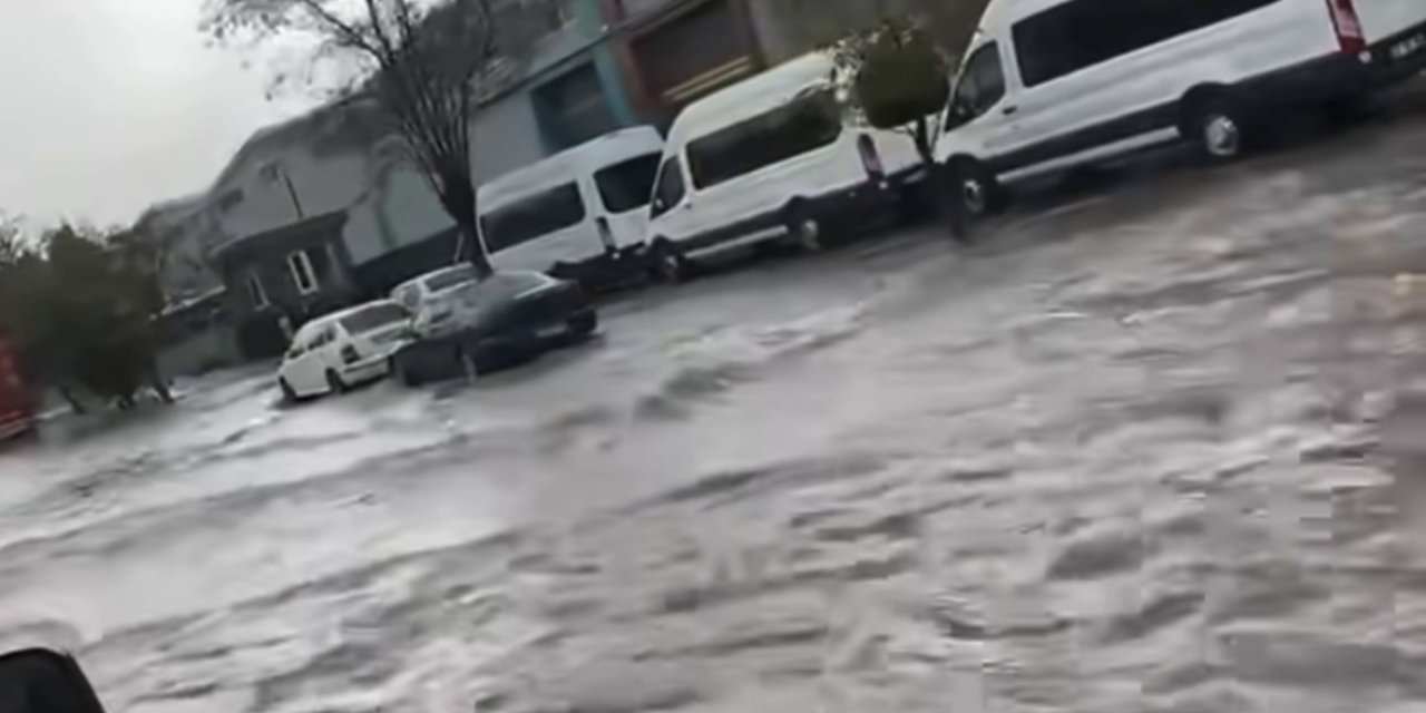 Gaziantep’te sağanak etkili oldu