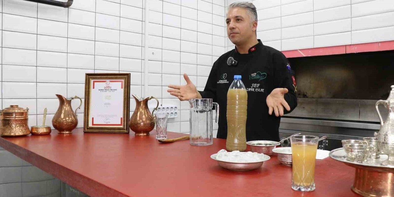 Şanlıurfa’nın  lezzetlerinden "Asma Ekşisi" tescillendi