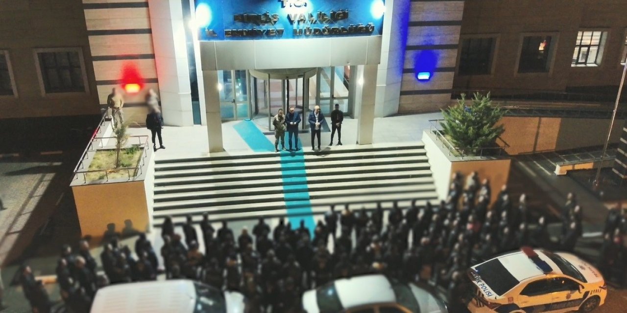 Bitlis merkezli 7 ilde eş zamanlı tefecilik operasyonu yapıldı