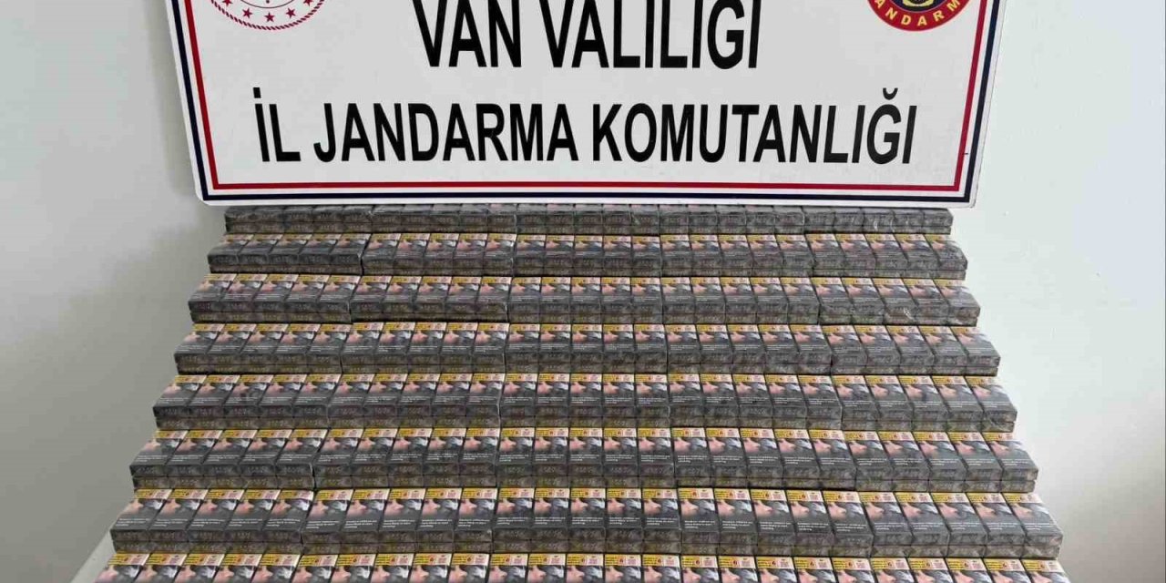 Van’da 2 bin 940 paket kaçak sigara yakalandı