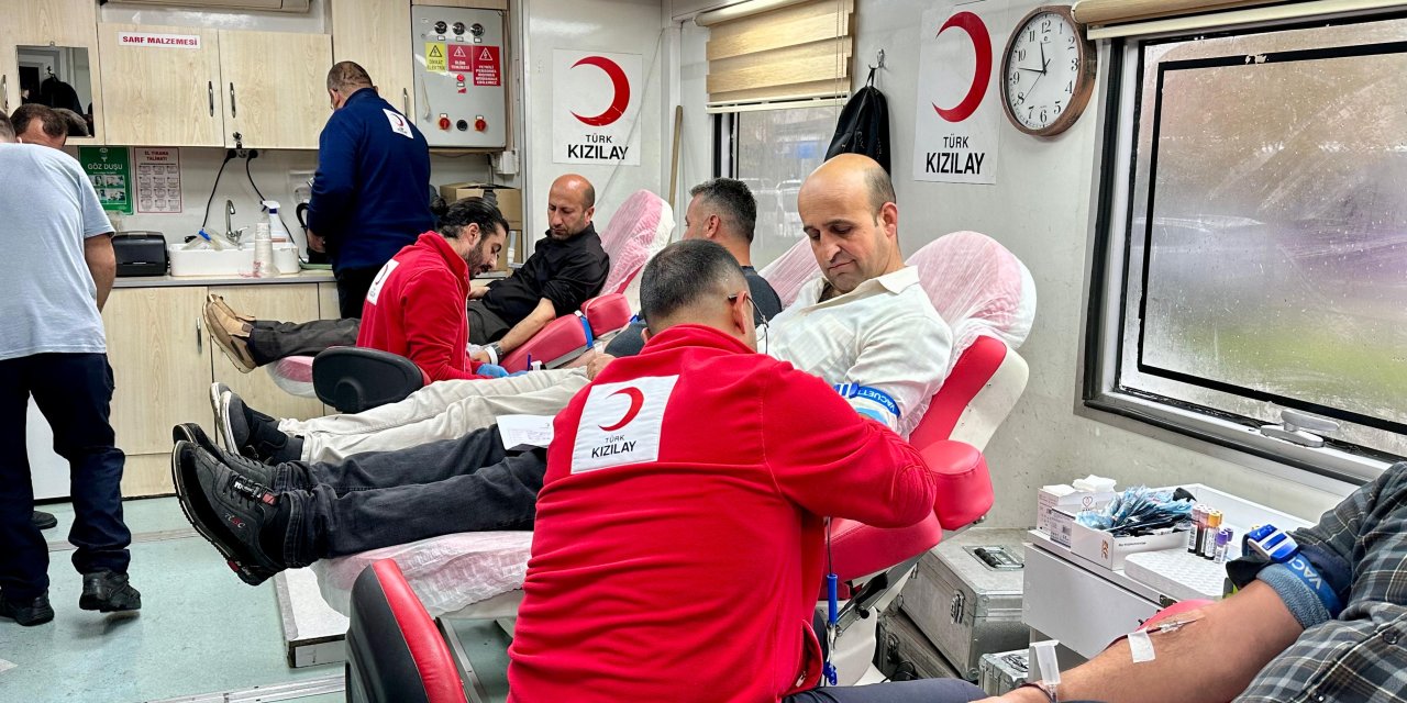 Yüksekova’da 4 günlük kan bağışı kampanyası başladı